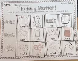 States Of Matter Freebie Sorting States Of Matter States Of Matter Matter Science States Of Matter Worksheet