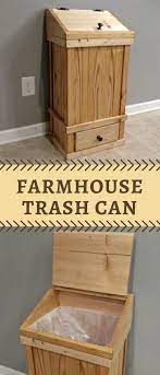 Check out our farmhouse kitchen island selection for the very best in unique or custom, handmade pieces from our dining room furniture shops. Farmhouse Style Decorative Wood Trash Bin Rustic Style Wood Garbage Or Recycling Bin Cover Minimalist Wood Home Decor Wine Decor Kitchen Kitchen Design Decor