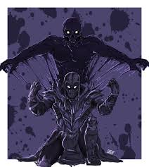 His relationship with scorpion is all but ignored; Artstation Noob Saibot Mortal Kombat 11 Jakob Sung