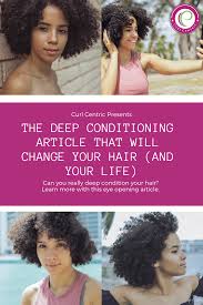 After deep conditioning, hair looks shinier and healthier, feels softer and silkier, and is more manageable. The Deep Conditioning Article That Will Change Your Hair And Your Life