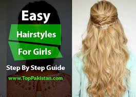 All you'll need is a pair of hair ties and four small sections of. Easy Hairstyles To Do At Home Step By Step Guide