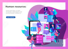 Check spelling or type a new query. Concept Landing Page Template Human Resources And Selection Candidates Banner Presentation Social Media Recruitment For Web Page Vector Illustration Filling Out Resumes Hiring Employees Royalty Free Cliparts Vectors And Stock Illustration Image
