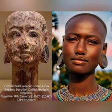 As it was in the beginning in Kemet (Ancient Egypt), so it is today around  Africa. Cultural continuity.