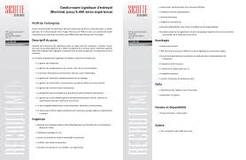 Sicotte Recrutement Recherche Activement Un Gestionnaire Logistique D Entrepot Dote D Une Experience De 5 Ans Parfaitement Bilingue A L Oral Job Healthy Dishes