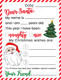 Here is a free christmas printable letter & envelope ready to go straight to the north pole. Free Adorable Printable Letter To Santa 1 Bonus Mailing Label Included This Tiny Blue House