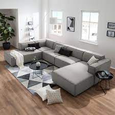 Wohnlandschaft Kinx Webstoff Wohnung Sofa Mobel Wohnzimmer Wohnung Wohnzimmer
