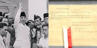 1 pada tanggal 17 agustus 1945, pukul 03.00 wib. Isi Lengkap Teks Proklamasi Sempat Mengalami Perubahan Lho