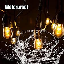 China Decoration Light 48 Ft Led Outdoor String Lights S14 Bulb String Light By Proxy Lighting Ul Listed For Parties Wedding Garden Yard China 2 Watt Dimmable Led Bulbs Outdoor String Lights