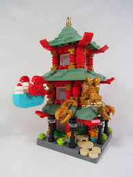The Golden Dragon Chinese Flag Lego Lego Building