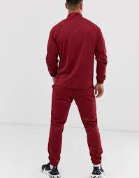 Survêtement à logo - Bordeaux Coton Nike pour homme en coloris Rouge - Lyst
