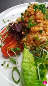 Rezept Linsen Lauch Salat Mit Cherry Senf Vinaigrette Rezept Rezepte Kalte Gerichte Salat