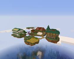 I will not distribute this project. Minecraft Floating Water House