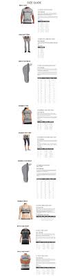 under armour size guide