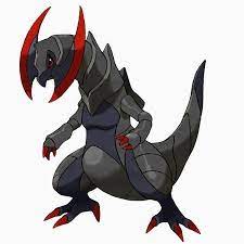 Haxorus Dragon Draco Meteor Guillotine Iron Tail Dragon Pulse Night Slash Outrage Pokemon Animal Drawings Environmental Art