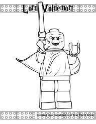 Coloring Page Lord Voldemort True North Bricks Harry Potter Coloring Pages Lego Coloring Pages Lego Coloring