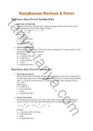U₃ = 3(2)(2) = 12 suku keempat dihasilkan dengan mengalikan suku ketiga dan rasio, maka : Contoh Soal Dan Pembahasan Barisan Dan Deret Aritmatika Dan Geometri Pdf Berbagi Contoh Soal