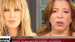Se rompió el secreto de sumario: no hay pruebas contra Lizy Tagliani tras  la denuncia de Viviana Canosa
