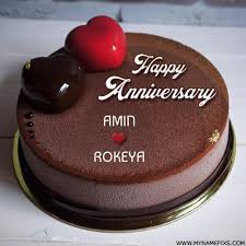 Chocolate Cake Happy Birthday Cake With Name And Photo Edit Software Free Download Pin On Wedding Anniversary Wishes