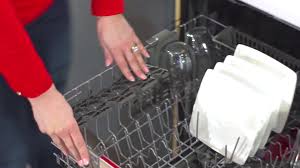 Door is not completely closed and latched. Kitchenaid Dishwashers Fold Down Cup Shelves Kieffer S Appliances