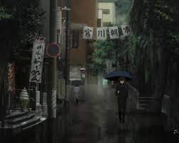 Anime boy sad and rain silver and white envyy9 picture 122758634. Desktop Wallpaper Rain Walk Anime Boy Hyouka Hd Image Picture Background Ba3455