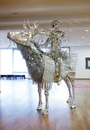 Aluminum Foil Sculptures By Toshihiko Mistuya Artist Run Website Check out these 10 clever uses for aluminum foil around the house, from cleaning to painting and more.