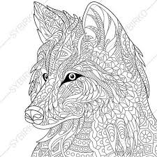 See more ideas about animal coloring pages, coloring pages, adult coloring pages. Free Coloring Pages For Adults Wolves Colouring Pages Response