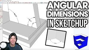 Angular Dimensions In Sketchup Angular Dimension 2 Extension Introduction Youtube