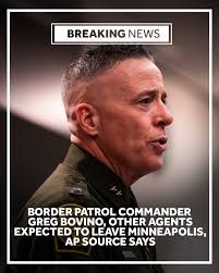 Border Patrol commander Greg Bovino and some agents are expected to leave  Minneapolis as early as Tuesday, an AP source says. Here's the latest.  http://www.wesh.com/article/bovino-border-patrol-agents-to-leave-minneapolis/70147521