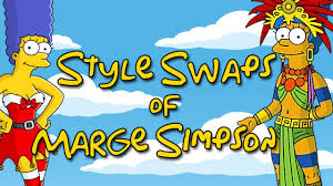 Beyond the Green Dress | Marge Simpson's Outfits - YouTube
