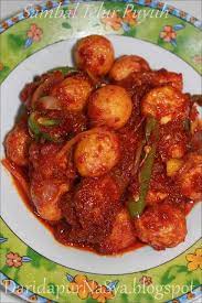 Sambal Telur Puyuh Memasak Makanan Resep Masakan