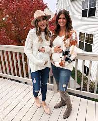 Pin By Jasmin Ritari On Pregnant Women Stylish Maternity Outfits Winter Maternity Outfits Winter Outfits Women