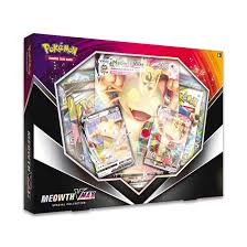 Lixiso pokemon trading cards binder,football card binder with sleeves,portable storage box with protective sheet,can hold 400 cards, with waterproof function, effective card protection. Pokemon Tcg Meowth Vmax Special Collection Pokemon Center Official Site