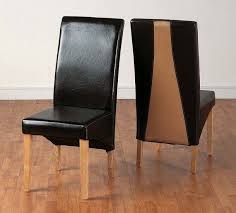 G2 Oak Wooden Faux Leather Micro Suede Dining Chairs High Back Dining Chairs Upholstered Seating Dining Furniture