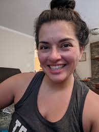 sweaty) Face of a Finisher!💪 Thank you Kaitlin Zuloaga for another  challenging program!