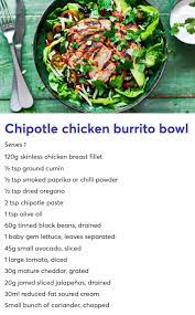 Joe Wicks Chipotle Chicken Chicken Chipotle Joe Wicks Chicken Burrito Bowl Chipotle Chicken Chipotle Paste