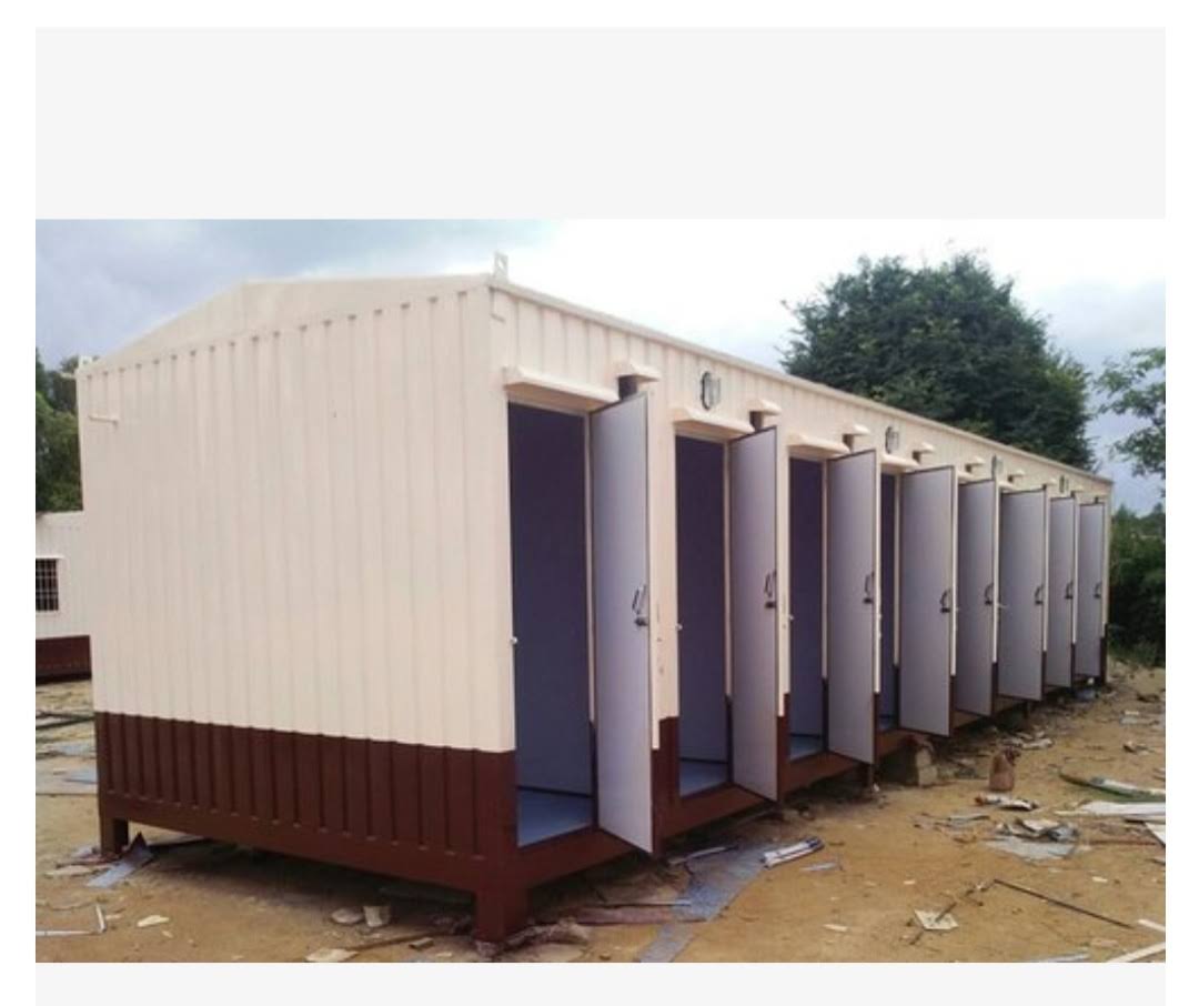 Mobile Toilet for Construction Site product image
