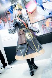 re creators military uniform princess cosplay gadis animasi animasi gadis cantik asia