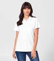 Organic Cotton Polo T Shirt White Target Australia