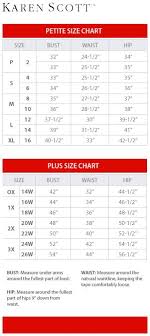 Brand Name Plus Size Charts