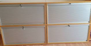 Ikea Effektiv Aktenschranke 4 Stk Mit Verschliessbaren Alu Rolladen 85bx43tx40hcm Ebay In 2020 Aktenschrank Ikea Schrank