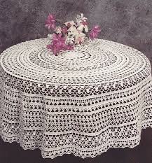 Round Tablecloth Crochet Pattern Pdf Instant Download Crochet Tablecloth Crochet Circle Pattern Crochet Tablecloth Pattern