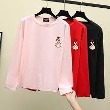 Laisser un commentaire sur dropship agent korean fashion malaysia : Dropshipping Malaysia Fashion Women S T Shirt Plus Size Print Long Sleeve Blouse Baju Budak Perempuan Korean Style Tops Shopee Malaysia