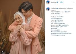 Rebahan Di Paha Suami 4 Post Wedding Dinda Hauw Dan Rey Mbayang Matamata Com