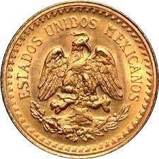 Auch auf dieser seite der münze ist die zinnenartige umrandung zu sehen. Goldmunzen Centenario Mexiko Pesos Heubach Edelmetalle