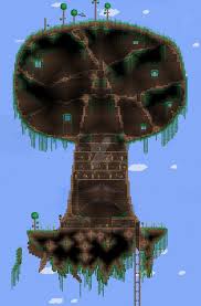Terraria Deku Tree By Conflictbaguette Terrarium Cool Tree Houses Deku Tree