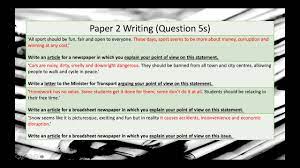 Aqa paper 2 question 5, writing to persuade mr salles. Aqa Gcse English Language Paper 2 Question 5 Structuring Your Response Youtube