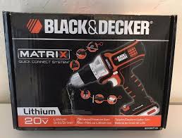 Black And Decker Drill Battery 20v Black Decker Matrix Quick Connect System Lithium 20v Max Drill Blackdecker Black Decker Drill Driver Matrix
