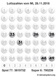November 28, 2018 united states holidays & popular observances. Lottozahlen Mittwoch 28 11 2018 Lotto Archiv