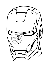 Plus, it's an easy way to celebrate each season or special holidays. Iron Man Mask Coloring Pages For Kids Printable Free Coloing 4kids Com