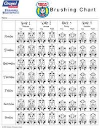 20 Best Printable Brushing Charts For Kids Images Charts